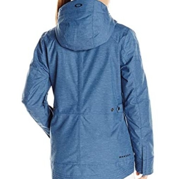 Oakley Women's Showcase BZI Jacket In Blue Shade - Picture 3 of 13